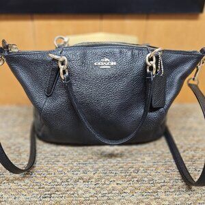 Coach Small Kelsey Satchel, Black